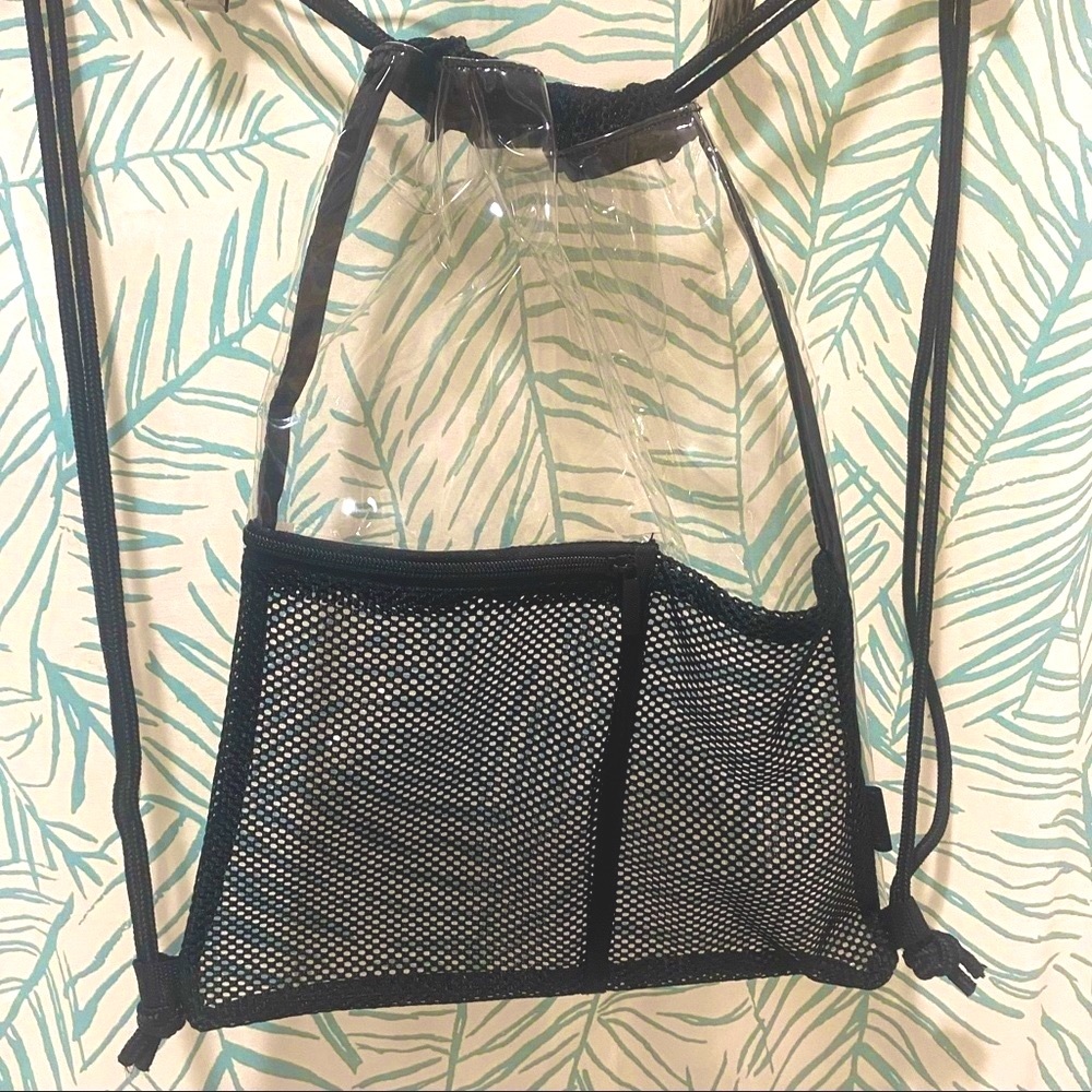 Clear Drawstring Backpack